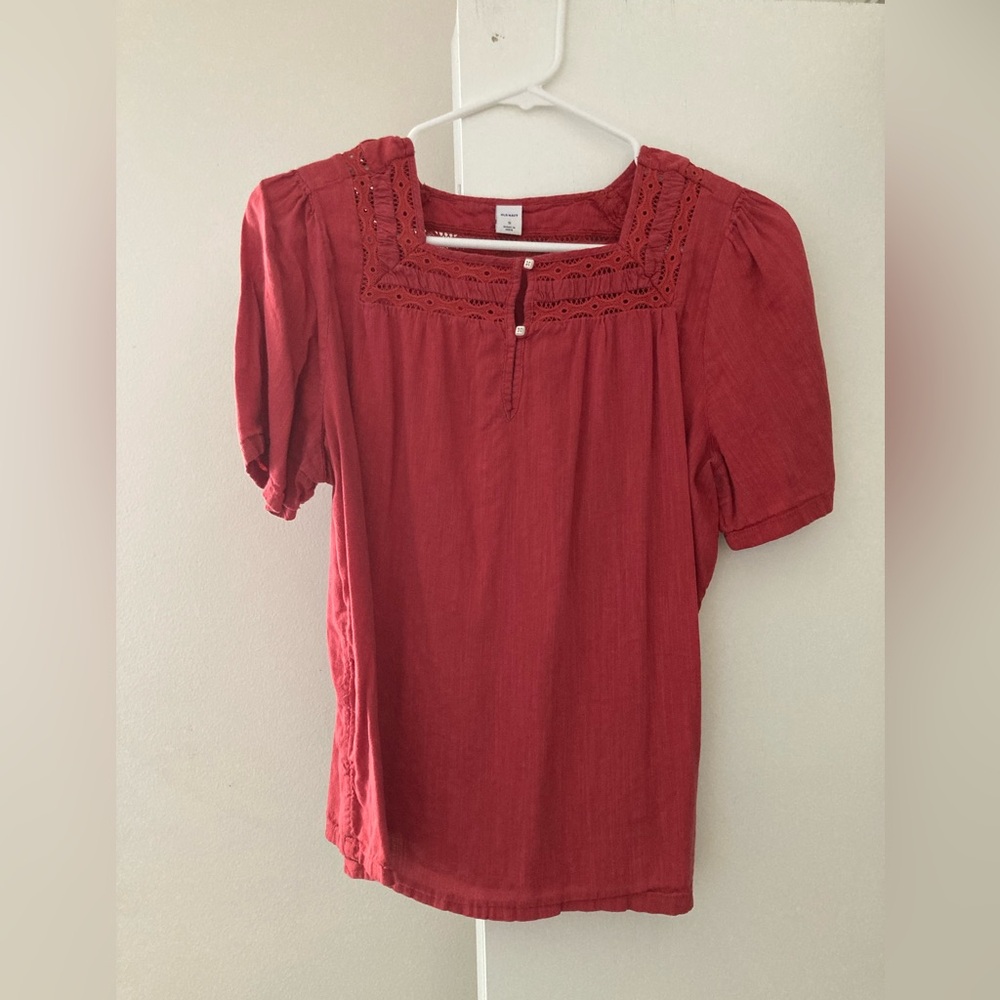 Small Red Old Navy Shirt